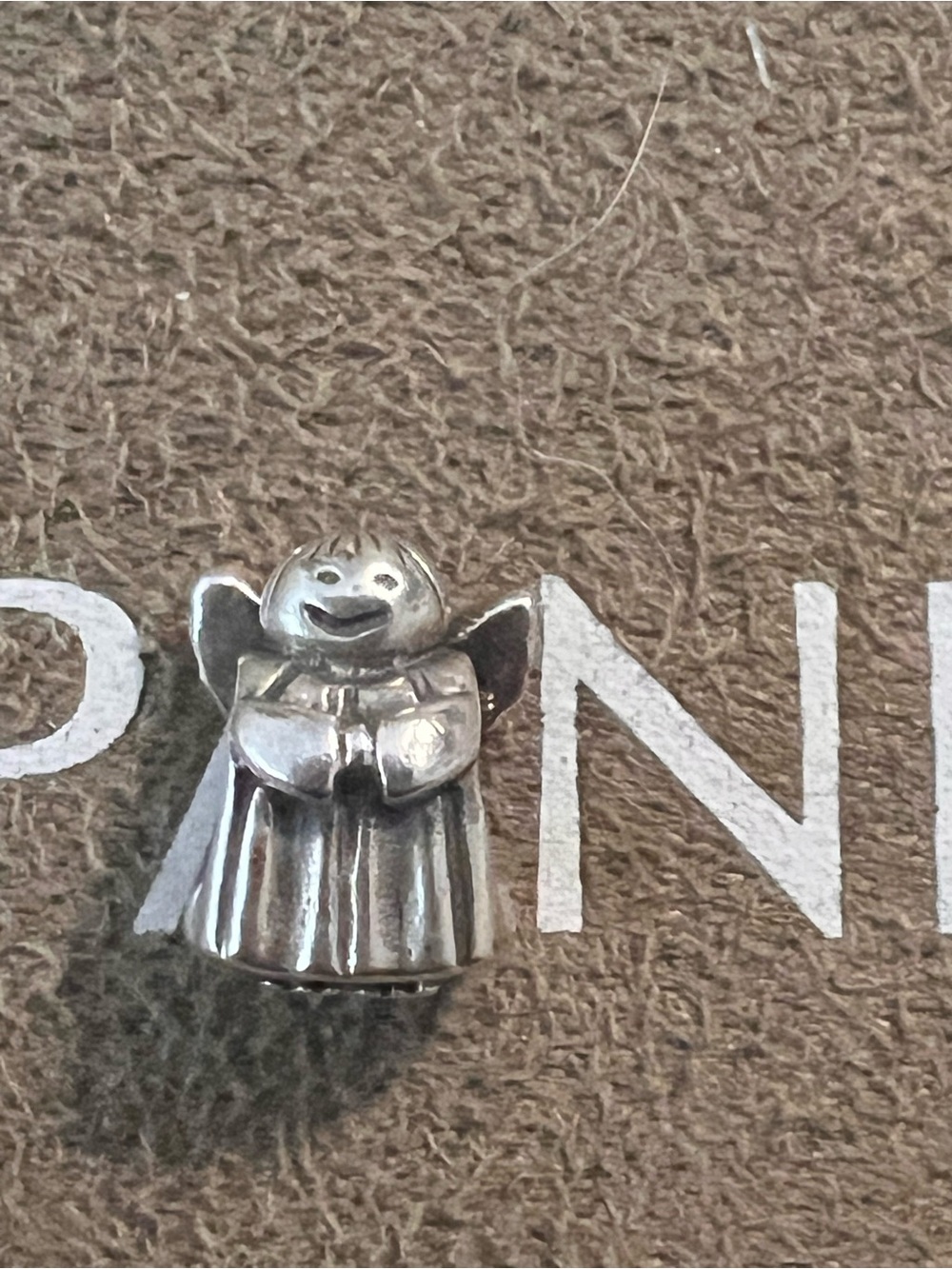 PANDORA Sterling Silver Angel of Hope Charm, Retired